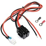 Fumei 30A Fuse 4 PIN 12AWG DC Power Supply Cable for Yaesu FT-450 FT-991 Kenwood TS-480 Icom IC-7100 IC-7600