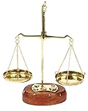 IBA Indianbeautifulart Apothecary Scale Vintage Collectible Brass Weight Scale Home Décor Antique Weight Balancing Scale Taraju