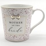 Lesser & PAVEY Mother of The Bride Mug Madelaine by Hearts Design, Tea and Coffee Mugs for Hot Drinks | Fine China Printed Mugs for Kitchen & Home | Reusable Ceramic Cups for Every Occasion