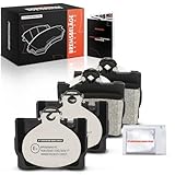 Frankberg Brake Kit Brake Disc Pad Brake Kit Disc Pad Rear Axle Compatible with S-Class W220 S280 S320 S320 CDI S400 CDI S430 S500 S55 A.M.G S600 2.8L-5.8L 1998-2002 Replace# 0034200620