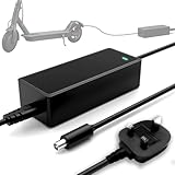 Mezelon® 42V 2A Electric Scooter Charger for Xiaomi M365, Pro, Pro 2, Mi 3, 1s, Segway Ninebot Scooter G30 ES1 ES2 ES3 ES4 E22E E25E E45E, 36V Battery Charger for Aovo, Bird, Lime, Spin, Skip and More