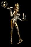 FINE ARTS WOHNKULTUR, Bronze Sculpture, Angelina, Erotic, Figure, Statue, Women, Lady, Sexy, Lifesize