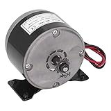 Brushed Permanent Magnet Electric Motor, MY1025 12V 250W High Speed 2750rpm High Efficiency Aluminum DC Electric Motor for Electric Scooter