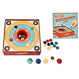 The Magic Toy Shop Traditional Tiddlywinks Game Classic Family Retro Skill Tiddly Winks Game 2-4 Players