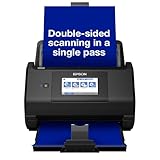 Epson WorkForce ES-580W Wi-Fi High-speed Auto Feed Colour Scanner with Touchscreen and OCR Software