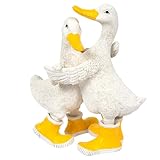 The Leonardo Collection Quackers Duck Dancing Figurine For Home & Office | Home Decor Ornaments Gift For Women & Men | Beautiful Figurine For Indoor & Outdoor | Living Room Decor Ornaments