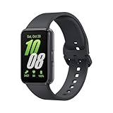 Samsung Galaxy Fit3, Smart Watch, Fitness Tracker, Health Monitoring, Black, 3 Year Extended Warranty (UK Version)