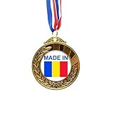 no/no Romania Country Love Gold Award Winner Medal First Place Ribbon