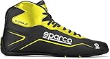 Sparco Unisex Sparco Kart Shoes K Pole Size 45 Black Flu, Black, EU UK