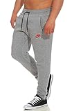 Nike M NSW JOGGER FLC AIR HRTG - Trousers for Men, black / white, L