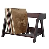 Vinyl Record Storage Holder, 80LP Storage Vinyl Organizer, Creative Chair Design CD Display Stand, CD, Magazine Rack, Book Holder for any Room, Easy to Assemble