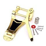 RuiJOTWAT B7 Jazz Guitar Tremolo Vibrato Bridge Tailpiece for Gibson Bigsby ES355 Epiphone Gold