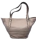 DKNY BUFF BEIGE PEBBLED LARGE TOTE BAG GENUINE LEATHER STYLE: R74AA178 BNWT