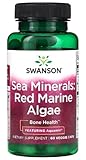 Swanson - Sea Minerals: Red Marine Algae | Mineral and Immune Support - 60 Veggie Capsules