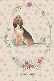 Bloodhound Notebook: 120-Page Lined Notepad with Watercolor Art & Breed Tribute – Perfect for Dog Lovers, Journaling & Gift Giving. HARDCOVER.