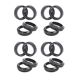 30x40.5x10.5 Front Shock Fork Damper Shaft Dust Oil Seal Retainers For ZSF 125 TD125-10C ZSF125 For SKYJET 125 SJ125-26(8pc Seal 8pc Cover)