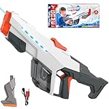 Electric Water Gun, Automatic Water Gun with Water Absorption, 610CC Capacity Double Shooting Mode Water Guns,Range up to 32-45 FT, Summer Water Toys for Pool Party Beach Outdoor
