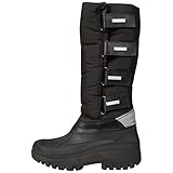 HKM Unisex Kodiak Winter Thermo Equestrian Boot, Black, 6 UK