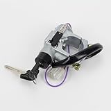 MGOC Steering Lock for MGB Rubber Bumper Models – BHM7144X – Includes Ignition Switch, Fly Loom & Keys – OEM Plug-in Fit – 12-Month Warranty