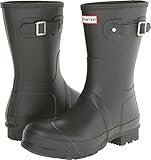 Hunter Unisex Adults’ Short Rain Boot, Dark Olive, 11 UK