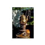 3dRose - Copper teapot on a Russian Samovar. A Patty Warms up on hot Metal - Towel - (twl-304800-1)