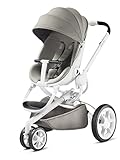 Quinny Moodd Pushchair Frame, Grey Gravel/White