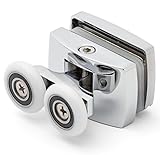 1 x Twin Top Zinc Alloy Shower Door Roller/Runners 23mm Wheel Diameter LUX2
