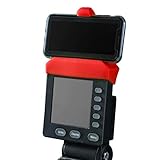 Vapor Fitness Phone Holder Made for PM5 Monitors of Concept 2 Rower, SkiErg and BikeErg - Silicone Smartphone Cradle Compatible with Concept 2 Rowing Machine. Ideal Rower Accessories