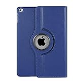 360° Rotating Case for iPad 9.7 – Compatible with iPad 5th/6th Gen (2017/2018), iPad Air 1 (2013), iPad Air 2 (2014) – PU Leather Stand Cover with Auto Wake/Sleep (Blue)