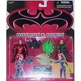 Batman & Robin Night Hunter Robin vs. Evil Entrapmeny Poison Ivy Set by Kenner by 1997 Kenner Toys