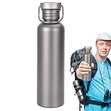 x Pure Titanium Sports Water Bottle | Titanium Water Bottle | Outdoor Cycling Travel Waters Cup |Sport Bottles Leakproof for Outdoor Camping, Hiking, Cycling, Picnic, Climbing