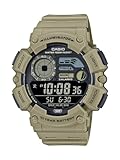 Casio Men Digital Quartz Watch with Resin Strap WS-1500H-5BV