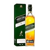 Johnnie Walker Green Label | Blended Scotch Whisky | 43% vol | 70cl | Enjoy Neat or in Drinks | Single Malt Whiskies Matured at Least 15 Years | Great for Gifting | with Gift Box | Packaging May Vary