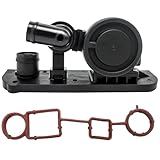 Bohaner 06F129101N Crankcase Breather Vent Valve Kit PCV Hose with Gasket Kit Replacement for Audi A3 A4 A6 TT 2.0 TFSI