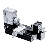 ZR All-Metal Miniature Lathe 36W 20000rpm Didactical Mini Metal Lathe Machine for Hobbyist Woodworking Craft