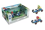Carrera Pull & SPEED I Mario Kart - Mach8 Twin Pack I For Boys and Girls from 6 Years & Adults