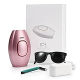 IPL Hair Remover, Mini Home Laser Permanent Hair Remover with 500,000 Flashes and 5 Energy Gears.for Body Face Bikini Area, Portable Lightweight Gifts for Women and Men (Rose Gold)
