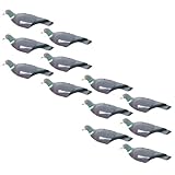 KCT 12 Pack Pigeon Half Shell Decoy Hunting Shooting Fake Birds with Pegs & Hanging Hook