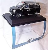 oxford LEVC TX Electric Black taxi car 1:43 scale diecast model