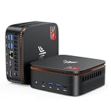 NiPoGi Hyper H1 Mini PC AMD Ryzen7 6800H(8C/16T, up to 4.7GHz), Mini Computer Windows 11 Pro 16GB RAM 512GB DDR5 4800MHz M.2 SSD, Gaming PC 4K Triple Display/2.5Gbps LAN/WiFi 6/BT5.2/DP/ USB3.2 Type-C