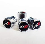 Silver 'VXR' Wheel Valve Dust Caps. (R) Corsa Astra Insignia Meriva Mokka Adam Grandland GTC