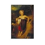 YOOSONG Romantic Painters Thomas Lawrence Lady Georgiana Fane Poster Poster Print Art Wall Painting Canvas Posters Modern Bedroom Decor 12x18inch(30x45cm)