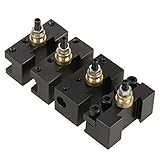 4Pcs Mini Lathe Tool Post Holder Kit Boring Blade Turning Facing Holder Set for Tool