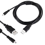 myikenjoy For lumix camera charger DMC-LX5 LX100 FX80 FX9 FX90 FZ50 FZ200 G7 ZR1 ZS5 ZS8 ZS10 ZS20 ZS25 ZS50, Camera Data Transfer USB Cable Replacement for Panasonic Lumix DMW-USBC1 3.3FT