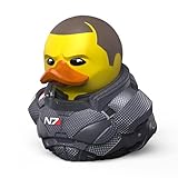 TUBBZ First Edition Commander Shepard Collectible Vinyl Rubber Duck Figure - Official Mass Effect Merchandise - Sci-Fi TV, Movies & Video Games