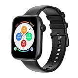 French Connection Elite Premium Smart Watch| SingleSync Bluetooth Calling| 1.8" Large Display| Built-in AI Voice Assistant| Premium Straps| SpO2 & Heart Rate Monitoring| 120+ Sports Modes - FCSW07-B