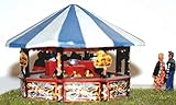 Langley Models Hook-a-Duck round stall OO Scale UNPAINTED Funfair Fairground Kit Q15