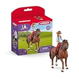 SCHLEICH 42539n Horse Club Hannah & Cayenne Horse Club Toy Playset for children aged 5-12 Years