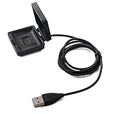 Charger for Blaze, TECHGEAR® Replacement USB Charging Power Cable with Cradle Compatible with Fitbit Blaze Smart Fitness Watch