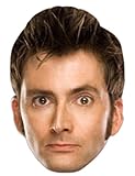 STAR CUTOUTS SM128 BBC David Tennant The Tenth Doctor Mask, One Size